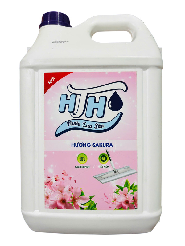 Nước lau sàn HTH hương lily can lớn