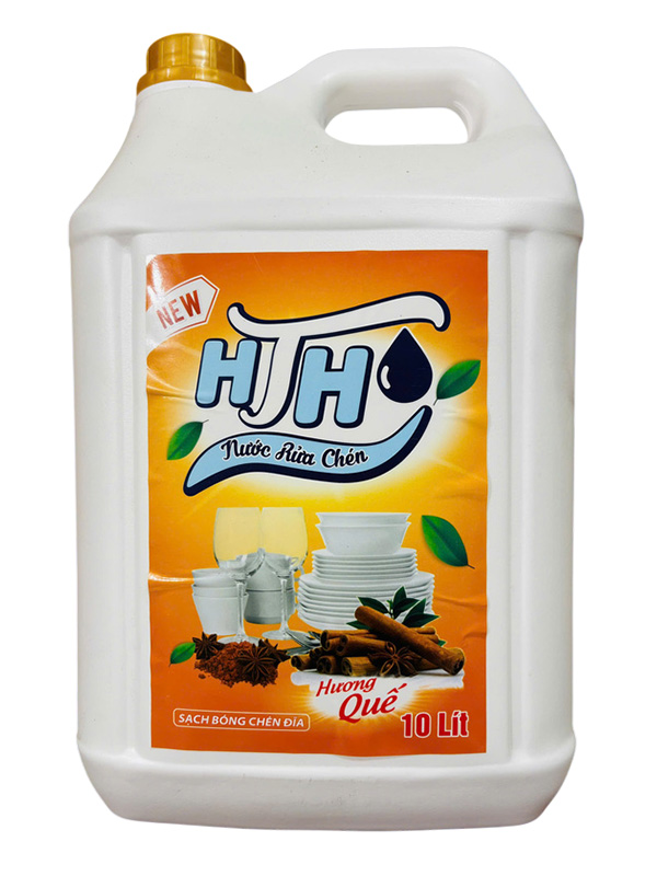 Nước rửa chén HTH 10 lít hương quế